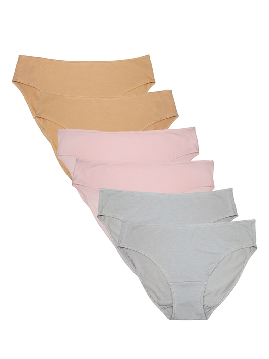 6-Pack Cotton Hipster Panties