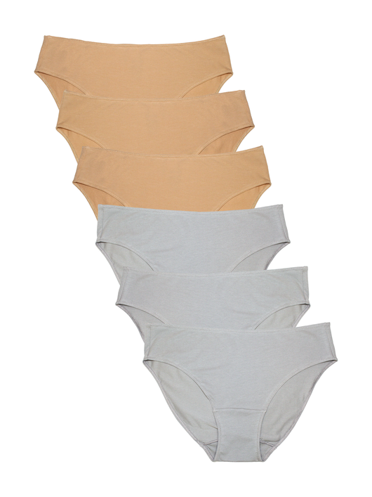6-Pack Cotton Hipster Panties