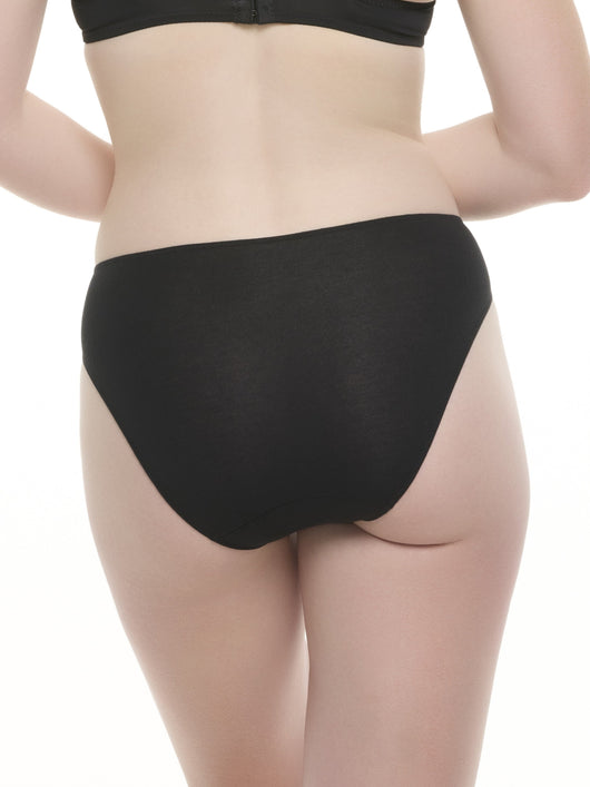 6-Pack Lace Trim Cotton Hipster Panties