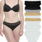 6-Pack Lace Trim Cotton Hipster Panties