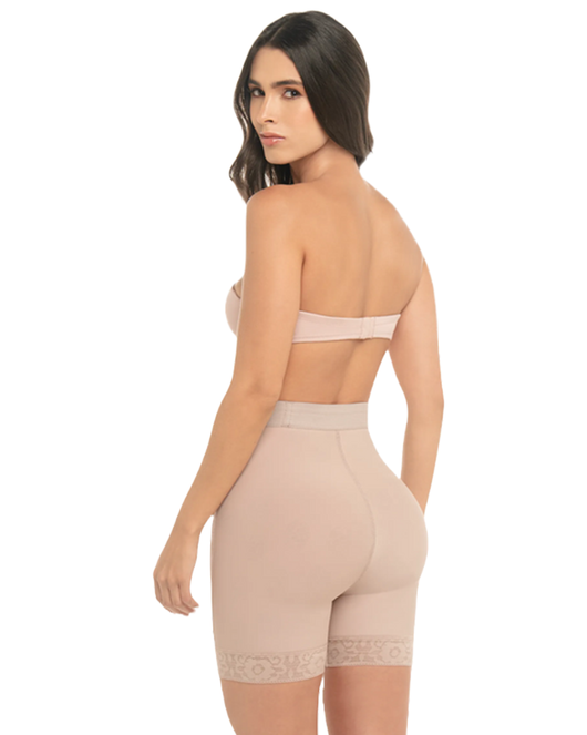 High Compression Shorts With Zipper Closure - 253