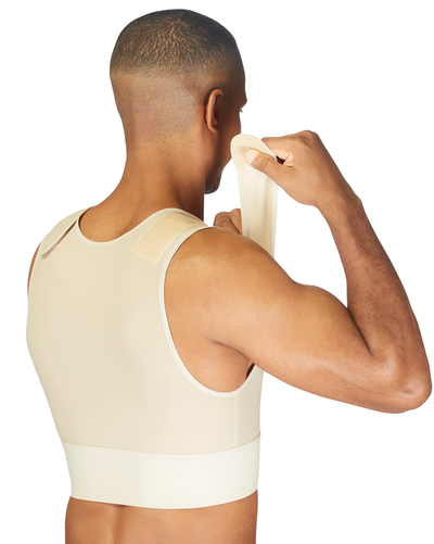 Men’s Shapewear Zippered Short Vest - 784