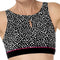 Manila High Neck Wire-Free Bikini Top - Black