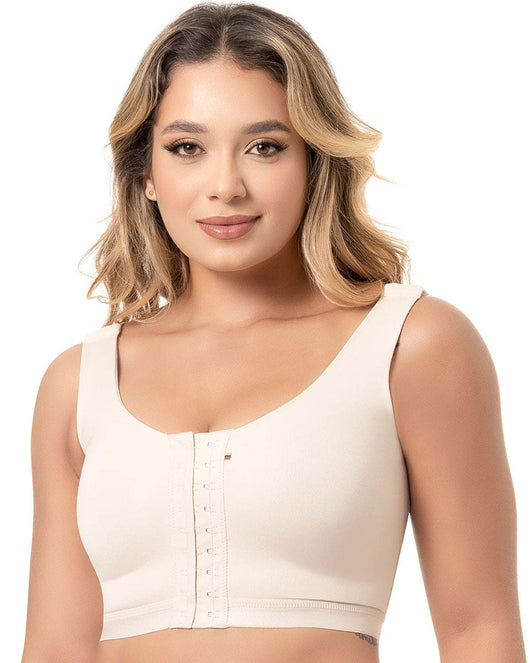 Fajas Post Surgery Bra Breast Augmentation Recovery Front Closure