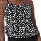 Manila Blouson Swim Top - Black