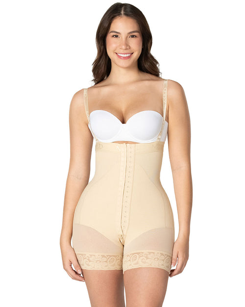 Fajas Short Strapless Shapewear 4 Compression Levels