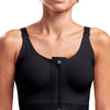 Caress Medium Coverage Pocketed Bra - Black