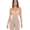 Hook Closure Bodysuit With Zip Crotch - 463