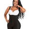Fajas Open Bust Post-Op Faja for Women Mid Thigh Shaper w/ Wide Adjustable Straps