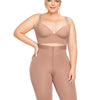 Post Surgery Compression Garment Seamless Strapless Knee Length Stage 1