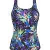 Lagos Tankini - Black / Multi
