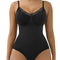Lace Seamless Tummy Control Bodysuit with Adjustable Straps Firm Compression