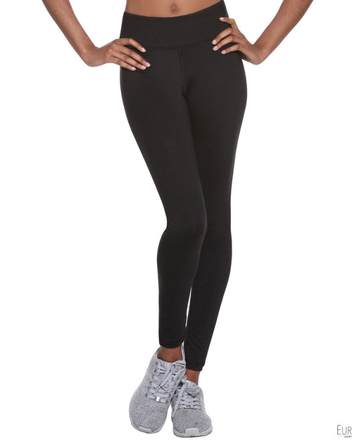 Womens Performance Microfiber Contour Leggings
