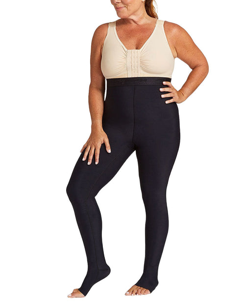 Lipedema Mid-state Everyday Management Unisex Legging With Flexfit Comfort Ankle | 15-20 Mmhg | Style No. Liemlms