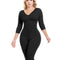Fajas Post Surgery Stage 1 BBL Compression Garment Fajas Colombiana Post op with Bra - Black