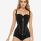 Vest With V Shape & Zipper - 1328