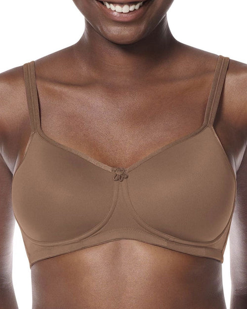 Mara Padded Wire-Free Bra - Mocha
