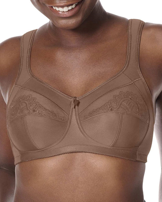 Isadora Wire-Free Bra - Mocha
