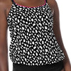 Manila Blouson Swim Top - Black - Size 12