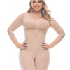 Fajas Post Surgery Full Guitar Shaped Shapewear With Built-In Bra For Women