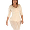 Fajas Knee-Length Shapewear with Sleeves & Built-in Bra