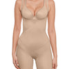 Instant Tummy Tuck! Open-Bust Mid-Thigh Shaping Bodysuit