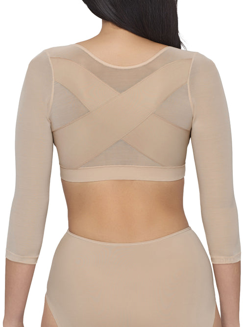 Back Wrap Open Bust Arm Shaper Firm Control Camisole