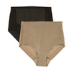 Tummy Control 2-Pack Light Control Shaping Briefs with Cotton Gusset