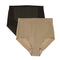 Tummy Control 2-Pack Light Control Shaping Briefs with Cotton Gusset