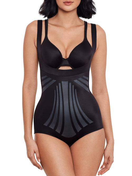 Modern Miracle Open-Bust Shaping Bodysuit