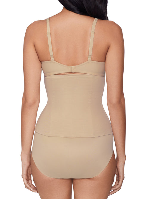 Inches Off Waist Cincher Extra Firm Control Hook-And-Eye Closure
