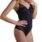 Sexy Sheer Shaping Thong Bodysuit
