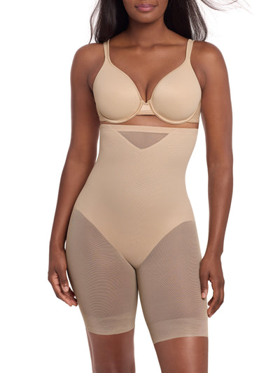 Sexy Sheer Shaping High-Waist Thigh Slimmer