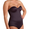 Shape Away Strapless Shapewear Bodysuit with Extra Firm Control and Foam Cups