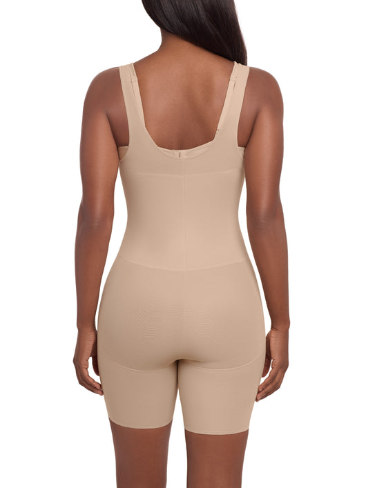 Shape Away® Open-Bust Thigh Slimmer Bodysuit