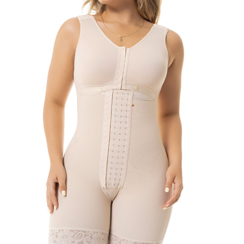 Fajas High Compression Hourglass Shaping Faja with Bust Support Stage 2 Post-Op Recovery