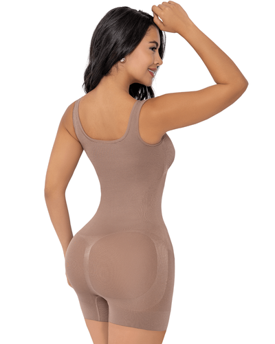 Seamless Sculpting Bodysuit Wide Straps 252