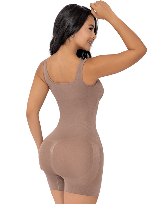 Seamless Sculpting Bodysuit Wide Straps 252