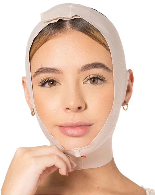 Fajas Facial Post-Surgical Chin Strap for Double Chin Postoperative Liposuction Bichectomy