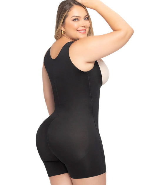 Colombian Fajas Seamless Shapewear Bodysuit Short High Control Stage 1