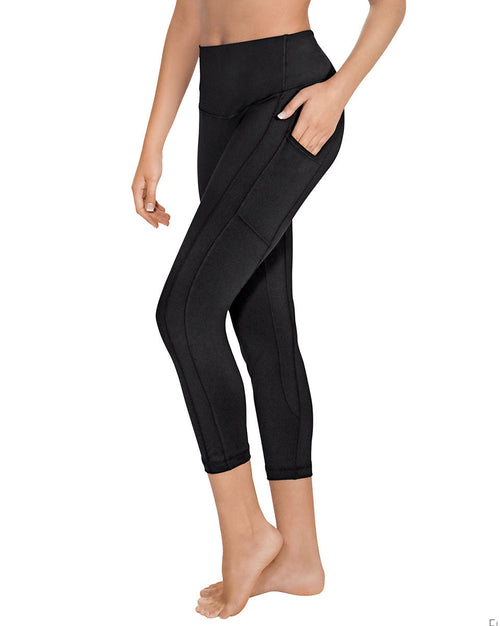 Womens Performance Microfiber 7/8 Leggings with Pockets