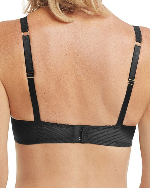 Karolina Wire-Free Bra - Black / Sand