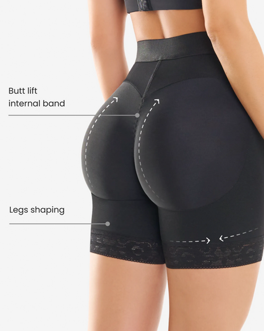 Hook Closure High Compression Shorts - 255