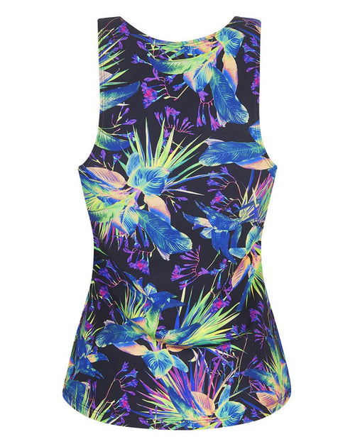 Lagos Tankini - Black / Multi