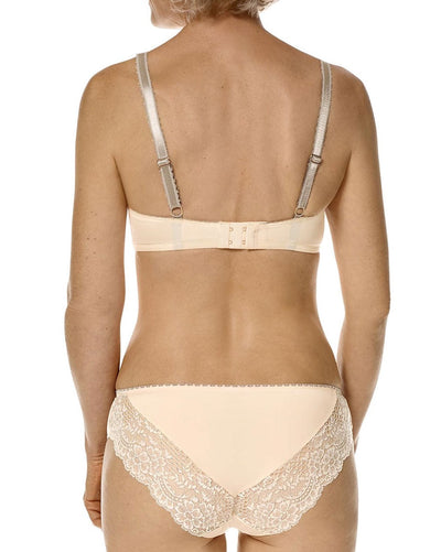 Alina Padded Wire-Free Bra - Light Rose / Grey / Black