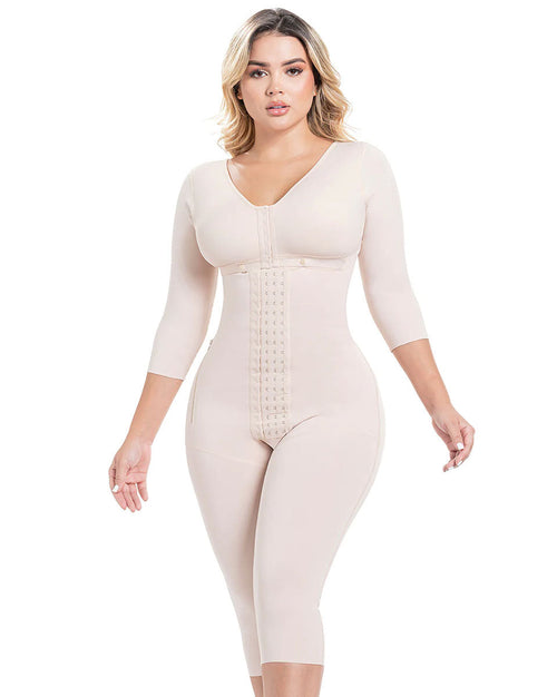 Fajas Post Surgery Stage 1 BBL Compression Garment Fajas Colombiana Post op with Bra