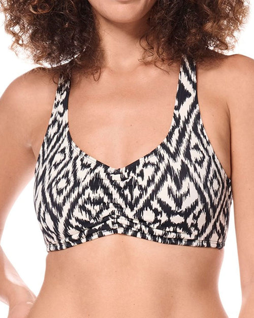 Bra Bikini Top with Breast Form Pockets and UPF 50+ Protection Salta