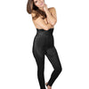 Ankle Length Shapewear Legging with Lace Detailing and Zipper Closure