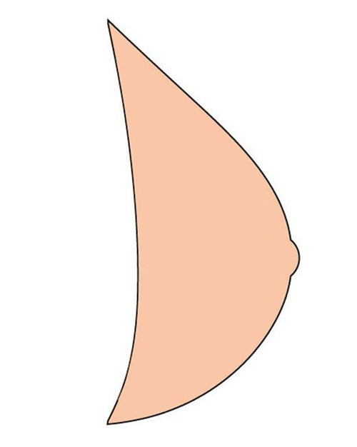 Essential Light 2S 442 Breast Form - Ivory