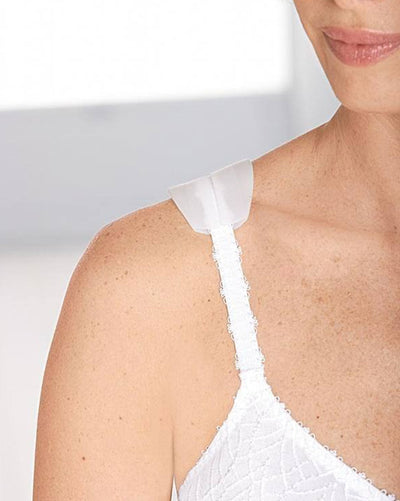 Silicone Shoulder Pads - White